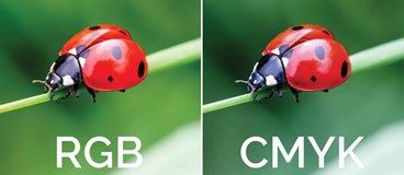 تفاوت رنگ RGB و CMYK
