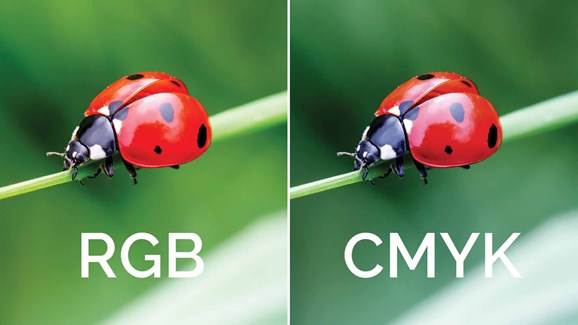 تفاوت رنگ RGB و CMYK